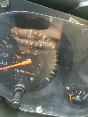 1984 Silver Ford Mustang Hatch