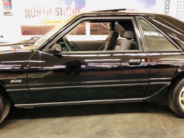 1984 Black Ford Mustang Hatchback