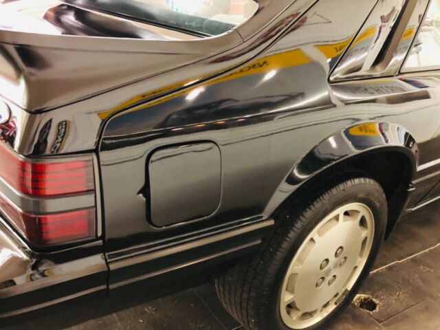 1984 Black Ford Mustang Hatchback