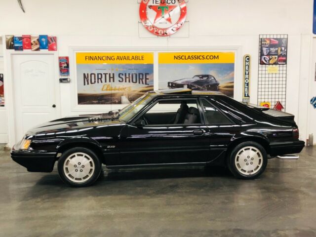 1984 Black Ford Mustang Hatchback