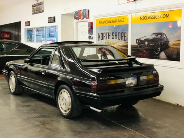 1984 Black Ford Mustang Hatchback