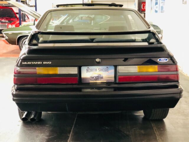 1984 Black Ford Mustang Hatchback