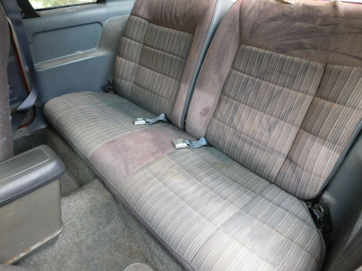 1984 Red Ford Mustang Coupe