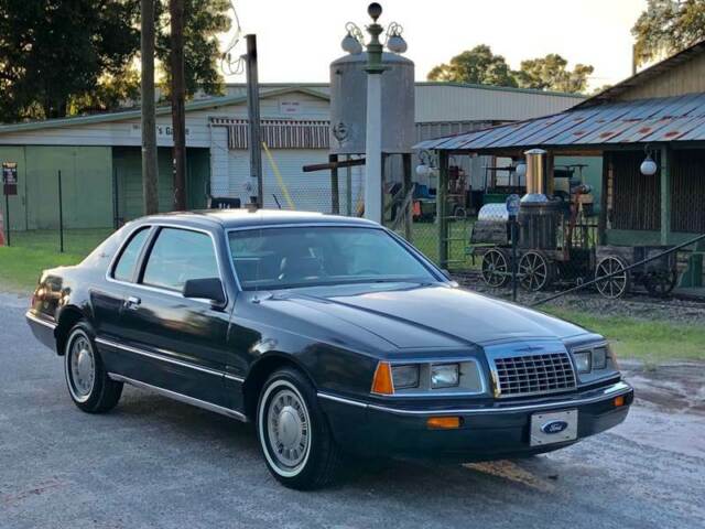 1984 Charcoal Ford Thunderbird Coupe