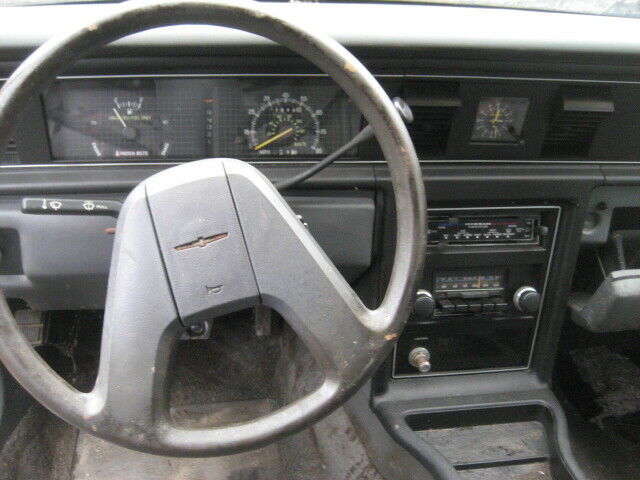 1984 Black Ford Thunderbird Coupe