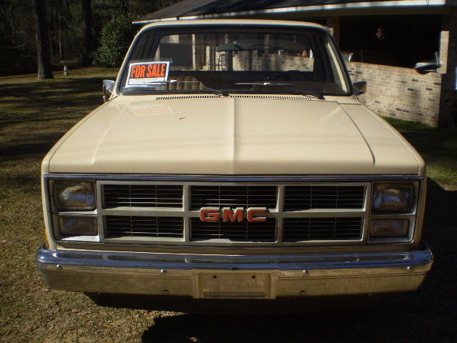 1984 BIEGE GMC Sierra 1500 SHORT BED FLEET SIDE