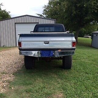 1984 Blue/Gray Chevrolet C/K Pickup 1500 Standard Cab Pickup