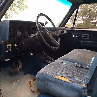 1984 Blue/Gray Chevrolet C/K Pickup 1500 Standard Cab Pickup
