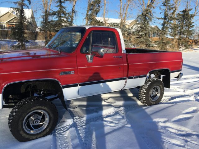 1984 Red Chevrolet C/K Pickup 1500
