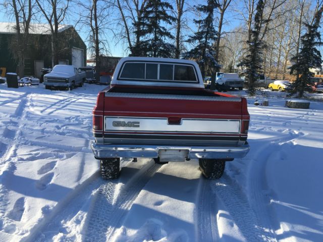 1984 Red Chevrolet C/K Pickup 1500