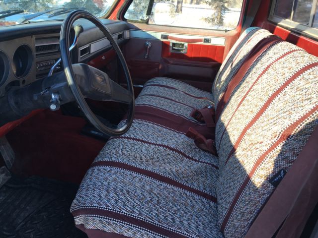 1984 Red Chevrolet C/K Pickup 1500