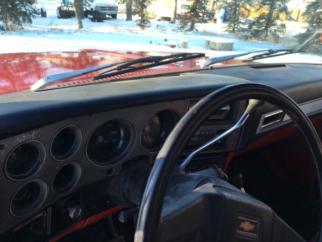 1984 Red Chevrolet C/K Pickup 1500