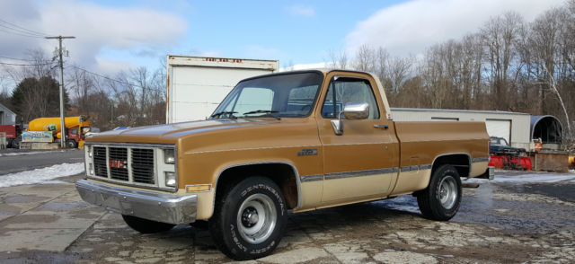 1984 Gold GMC C-10, 2WD  Standard Cab Pickup