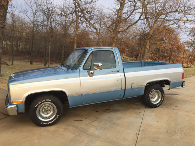 1984 Blue GMC Sierra 1500 SWB