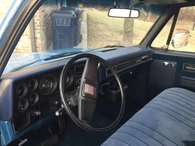 1984 Blue GMC Sierra 1500 SWB