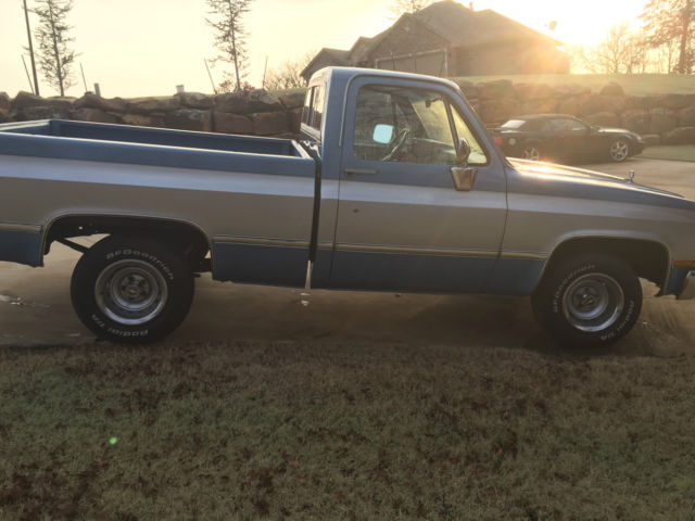 1984 Blue GMC Sierra 1500 SWB