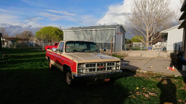 1984 Tan GMC Sierra 2500 Standard Cab Pickup