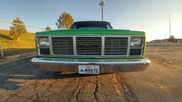 1984 Synergy Green silver metallic Chevrolet C-10 Standard Cab Pickup