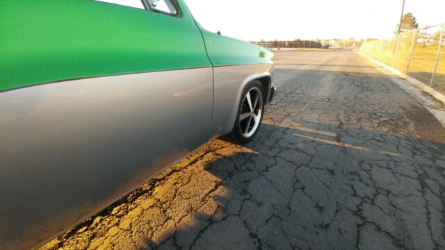 1984 Synergy Green silver metallic Chevrolet C-10 Standard Cab Pickup