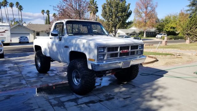 1984 White GMC Sierra 1500