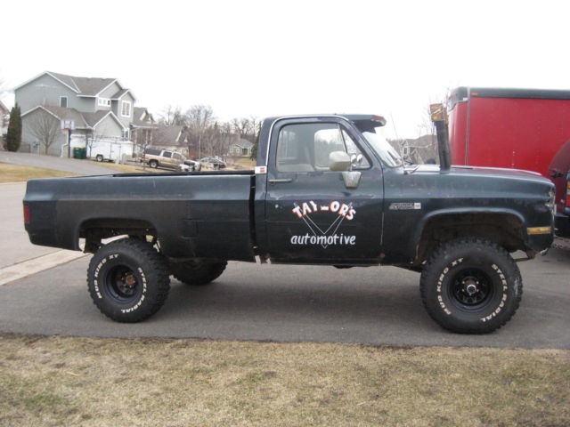 1984 Green GMC Sierra 1500 Standard Cab Pickup