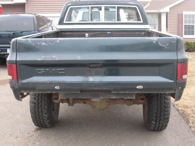 1984 Green GMC Sierra 1500 Standard Cab Pickup