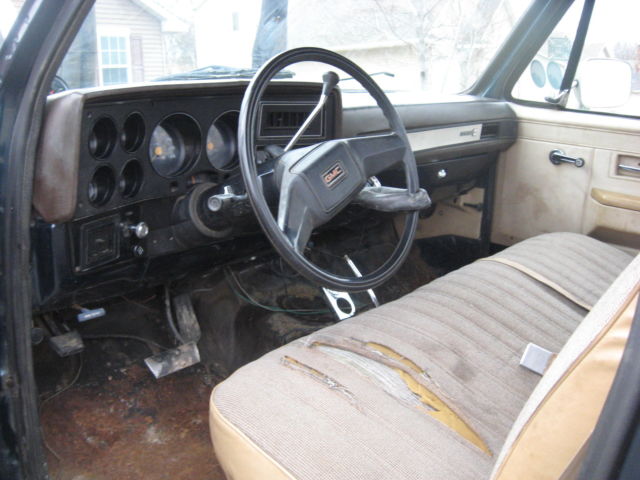 1984 Green GMC Sierra 1500 Standard Cab Pickup