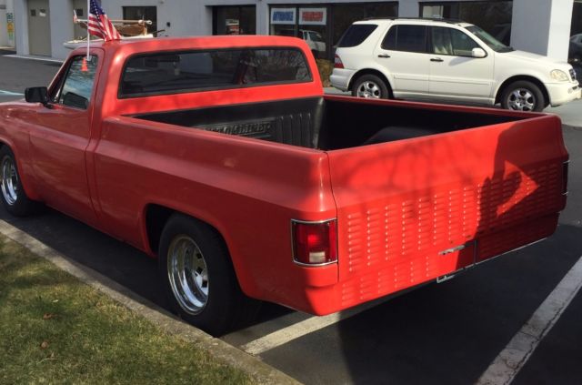 1984 Red GMC Sierra Cab & Chassis
