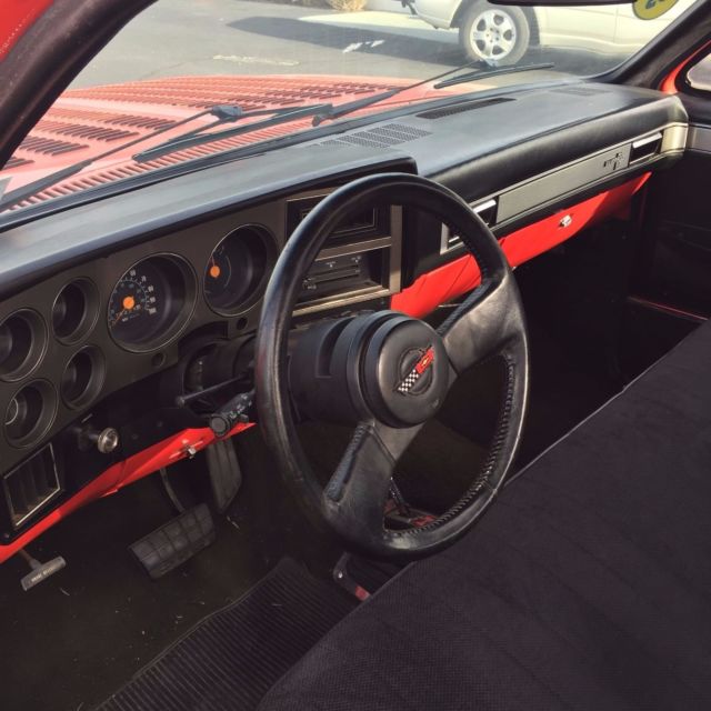 1984 Red GMC Sierra Cab & Chassis