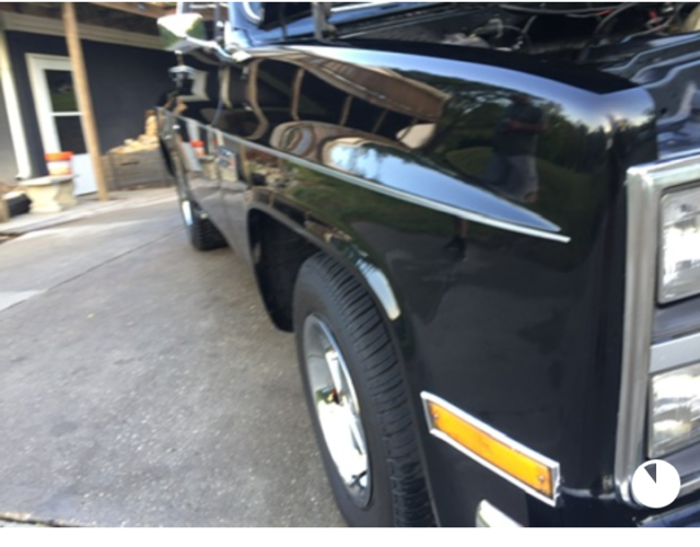 1984 Black GMC Sierra 1500 Standard Cab Pickup