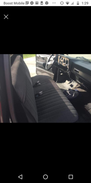 1984 Black GMC Sierra 1500 Standard Cab Pickup