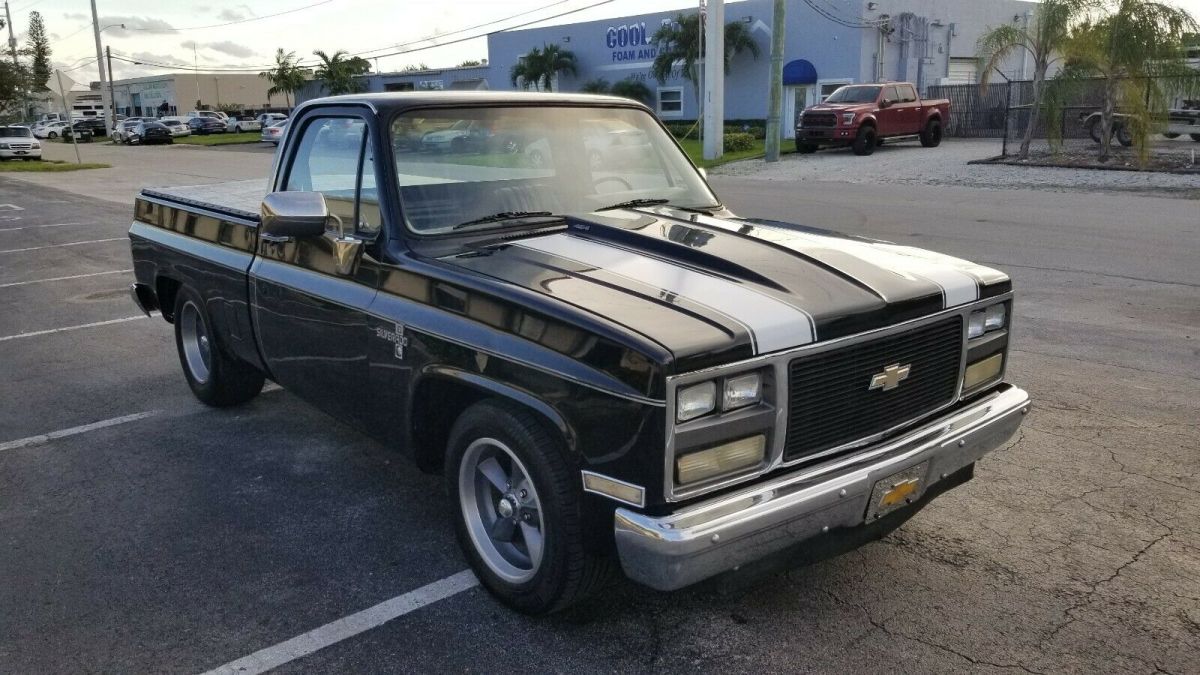 1984 BLACK GMC Sierra 1500 Pickup Truck