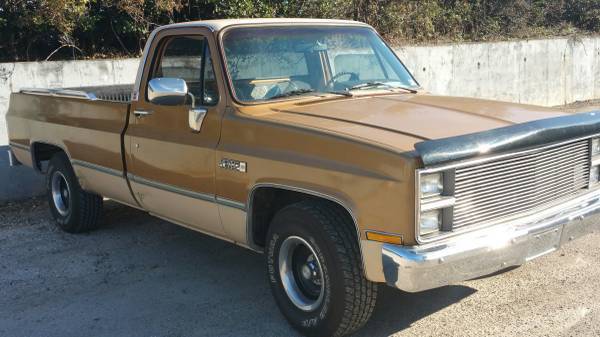 1984 Beige Chevrolet C-10 Standard Cab Pickup
