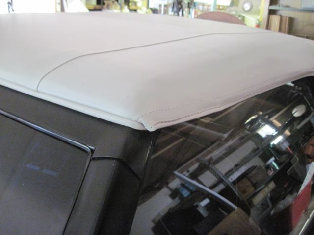 1984 White Ford Mustang Convertible