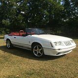 1984 WHITE Ford Mustang Convertible