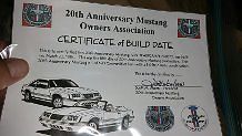 1984 WHITE Ford Mustang Convertible