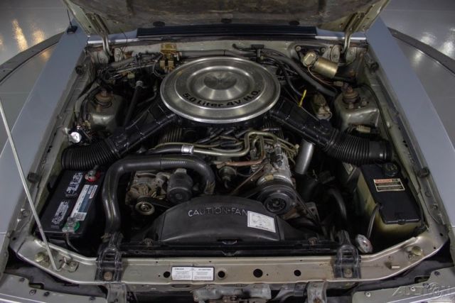 1984 Silver Ford Mustang