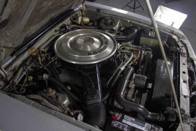 1984 Silver Ford Mustang