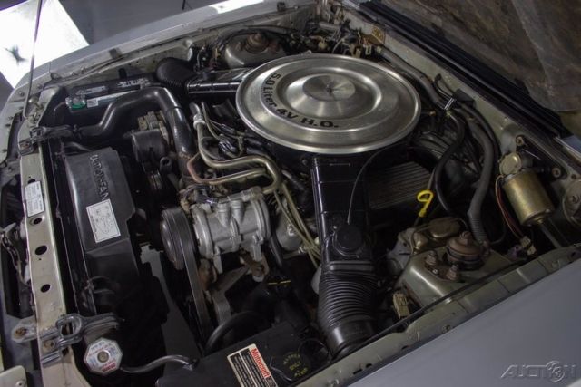 1984 Silver Ford Mustang