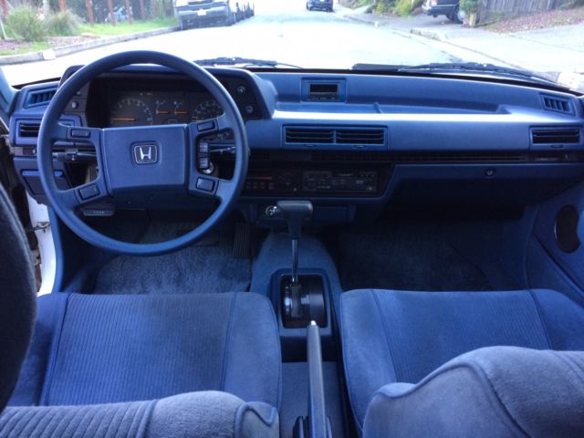 1984 White Honda Accord