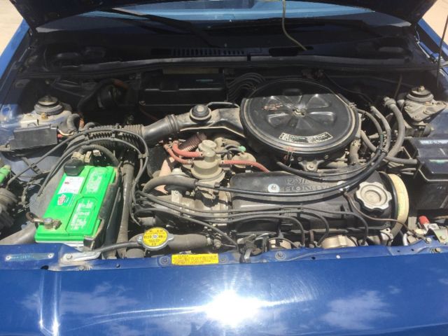 1984 Blue Honda CRX Coupe