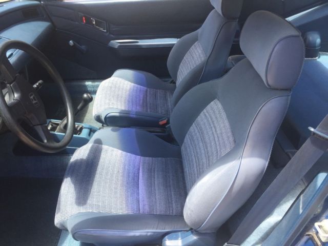 1984 Blue Honda CRX Coupe