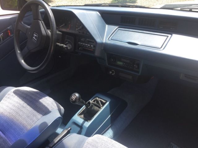 1984 Blue Honda CRX Coupe