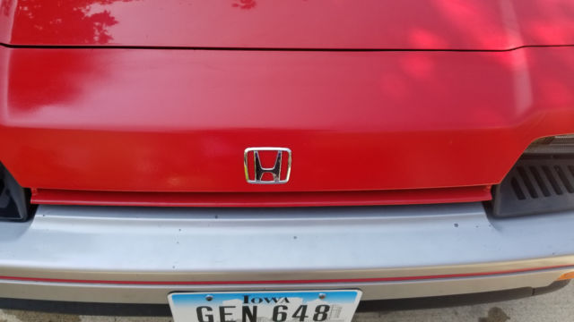 1984 Red Honda CRX Fastback