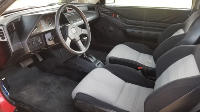 1984 Red Honda CRX Fastback