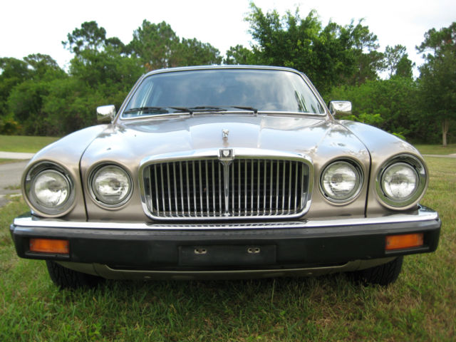 1984 Gold Jaguar XJ6 Sedan