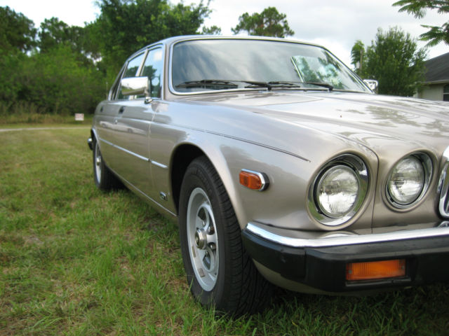 1984 Gold Jaguar XJ6 Sedan