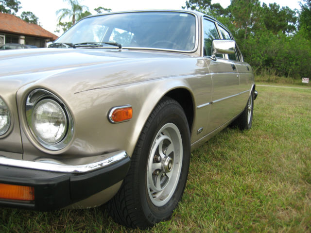 1984 Gold Jaguar XJ6 Sedan
