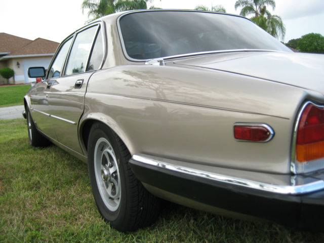 1984 Gold Jaguar XJ6 Sedan