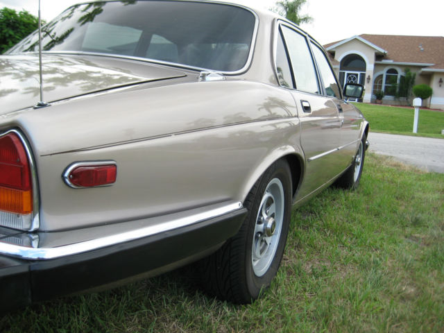 1984 Gold Jaguar XJ6 Sedan